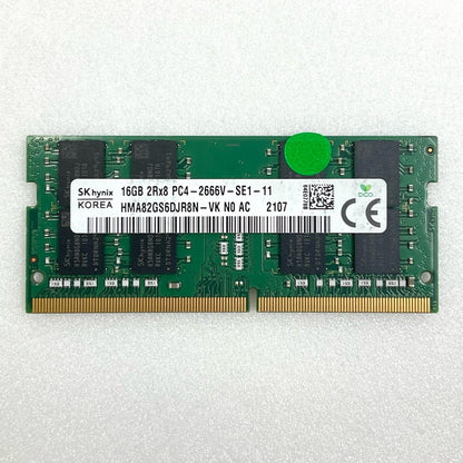 【全額返金保証】【最速発送】各種メーカー メモリ S.O.DIMM DDR4-2666 PC4-21300 16GB 美品 動作確認済