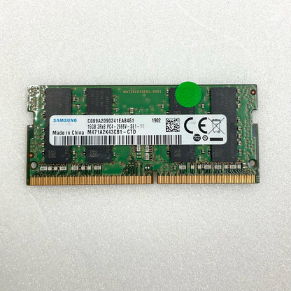 【全額返金保証】【最速発送】各種メーカー メモリ S.O.DIMM DDR4-2666 PC4-21300 16GB 美品 動作確認済