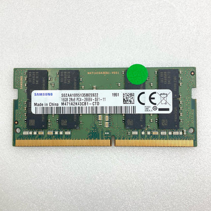 【全額返金保証】【最速発送】各種メーカー メモリ S.O.DIMM DDR4-2666 PC4-21300 16GB 美品 動作確認済