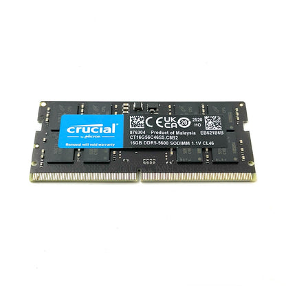 【全額返金保証】【最速発送】各種メーカー メモリ S.O.DIMM DDR5-5600 PC5-44800 16GB 美品 動作確認済