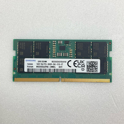 【全額返金保証】【最速発送】各種メーカー メモリ S.O.DIMM DDR5-5600 PC5-44800 16GB 美品 動作確認済