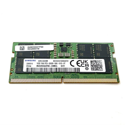 【全額返金保証】【最速発送】各種メーカー メモリ S.O.DIMM DDR5-5600 PC5-44800 16GB 美品 動作確認済