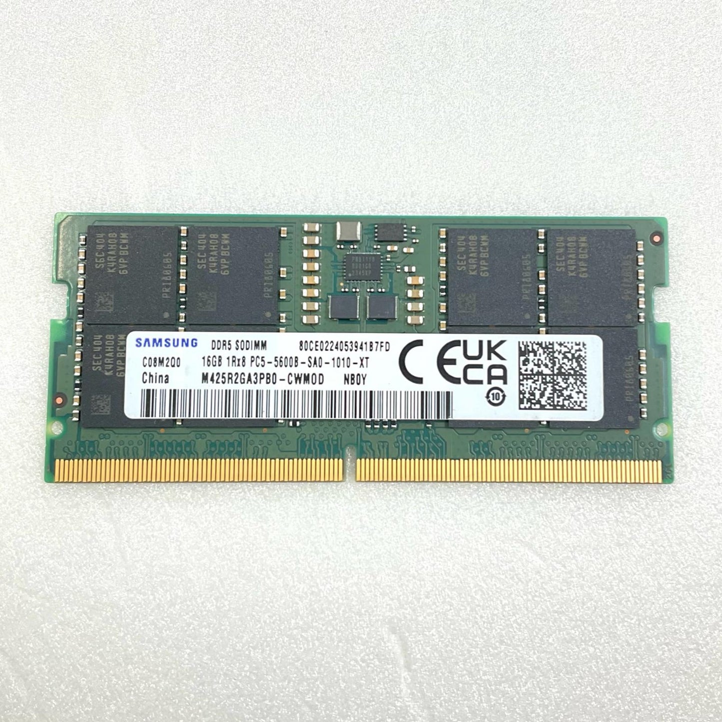 【全額返金保証】【最速発送】各種メーカー メモリ S.O.DIMM DDR5-5600 PC5-44800 16GB 美品 動作確認済