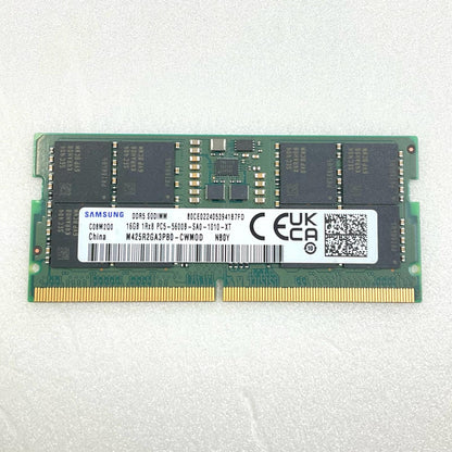【全額返金保証】【最速発送】各種メーカー メモリ S.O.DIMM DDR5-5600 PC5-44800 16GB 美品 動作確認済