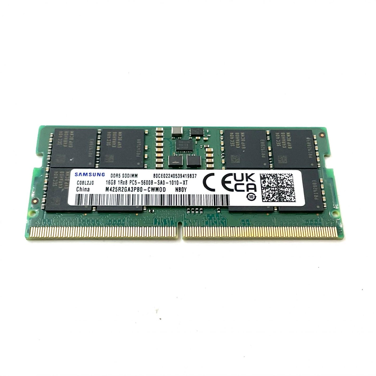 【全額返金保証】【最速発送】各種メーカー メモリ S.O.DIMM DDR5-5600 PC5-44800 16GB 美品 動作確認済