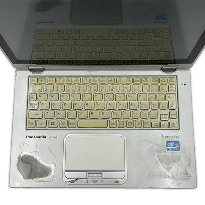 【最速発送】Panasonic CF-AX2BEDBP Core i7-3687U 2.10GHz 8GB SSD 128GB【難有】