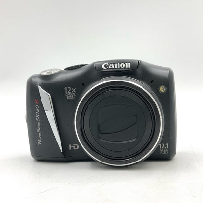 【全額返金保証】【最速発送】Canon コンパクトデジタルカメラ PowerShot SX130 IS 美品 動作確認済