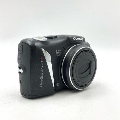 【全額返金保証】【最速発送】Canon コンパクトデジタルカメラ PowerShot SX130 IS 美品 動作確認済