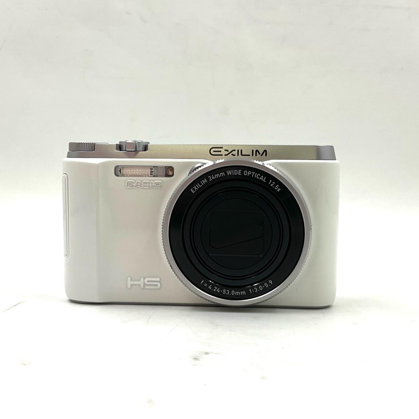 【全額返金保証】【最速発送】CASIO コンパクトデジタルカメラ EX-ZR1000 ホワイト 美品 動作確認済