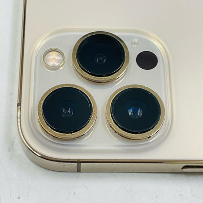 【全額返金保証】【最速発送】Apple iPhone iPhone 13 Pro Max 256GB ゴールド Softbank 白ロム 動作確認済 78%