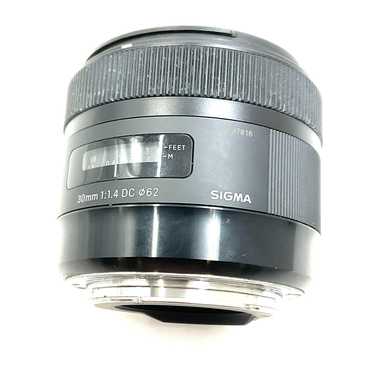 【全額返金保証】【最速発送】SIGMA 30mm F1.4 DC HSM Art 013 EFマウント 動作確認済