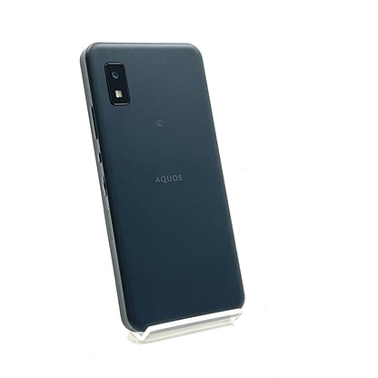 【全額返金保証】【最速発送】SHARP AQUOS wish 64GB チャコール Softbank A103SH 白ロム 動作確認済