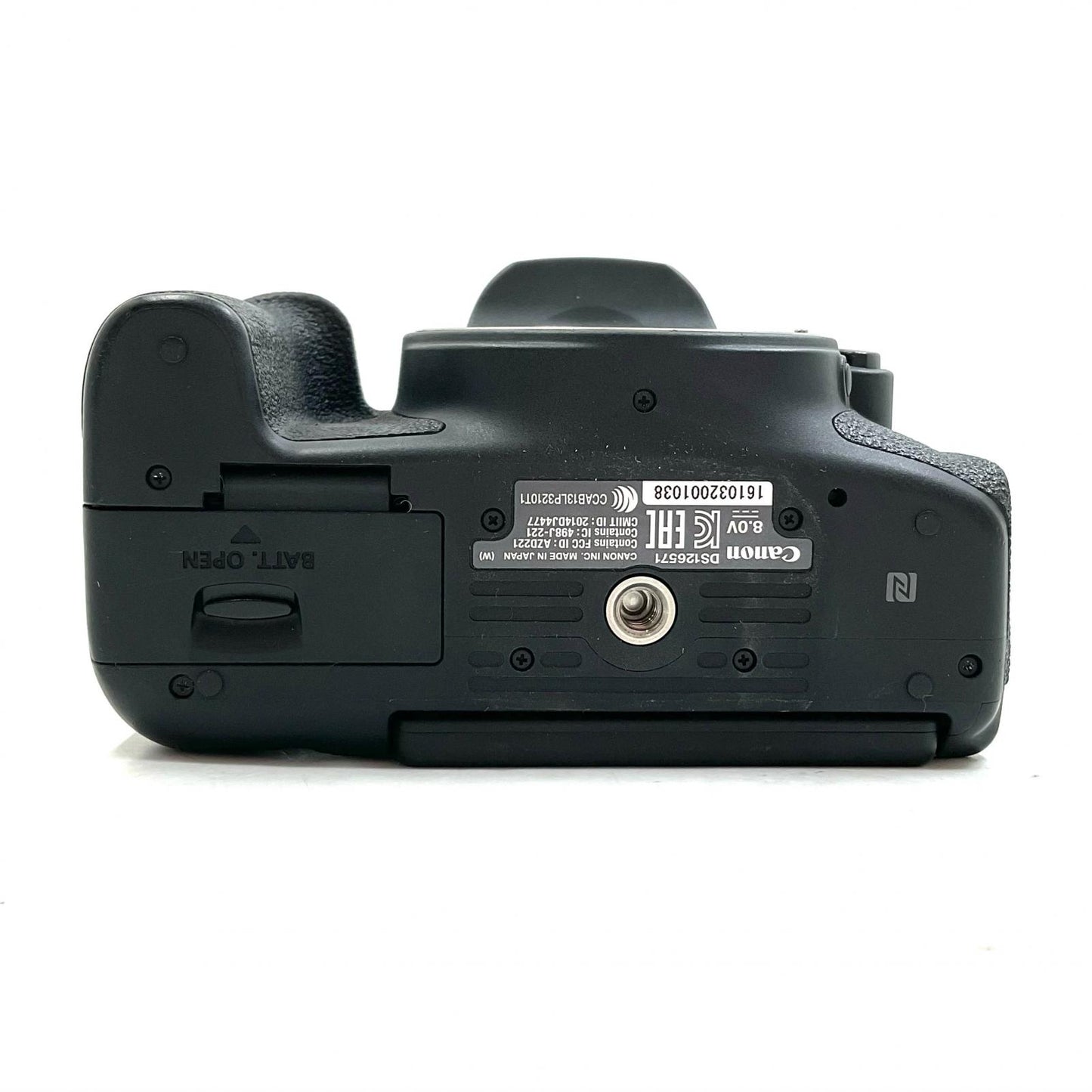 【全額返金保証】【最速発送】Canon デジタル一眼 EOS Kiss X8i ボディ ブラック 美品 動作確認済