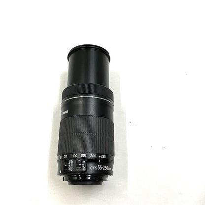 【全額返金保証】【最速発送】Canon EF-S55-250mm F4-5.6 IS STM 美品 動作確認済