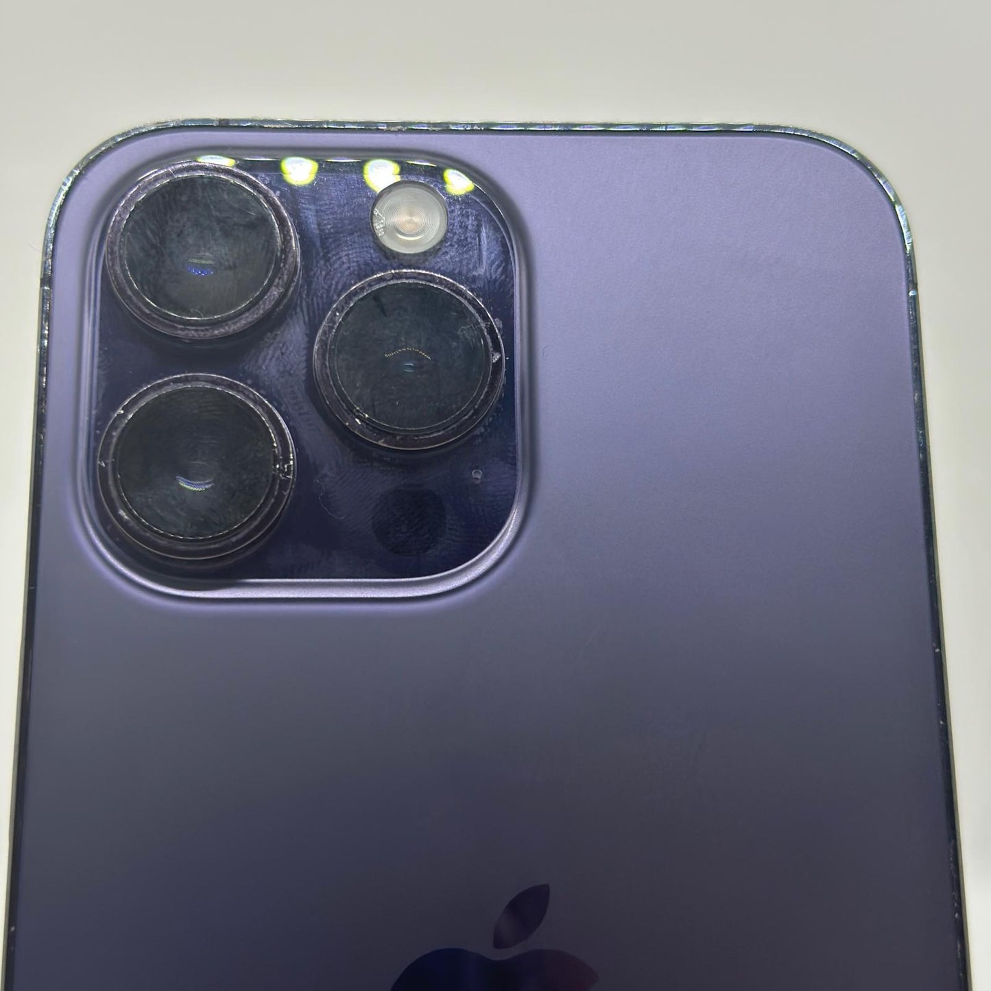 【最速発送】Apple iPhone iPhone 14 Pro Max 256GB ディープパープル SIMフリー 白ロム【難有】 不明%