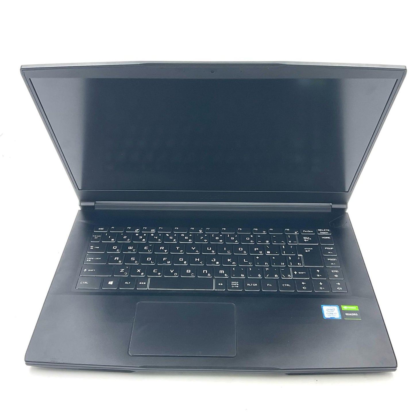 【全額返金保証】【最速発送】MSI WP65-9TH-280JP i7-9750H 2.6GHz 16GB SSD 512GB 動作確認済