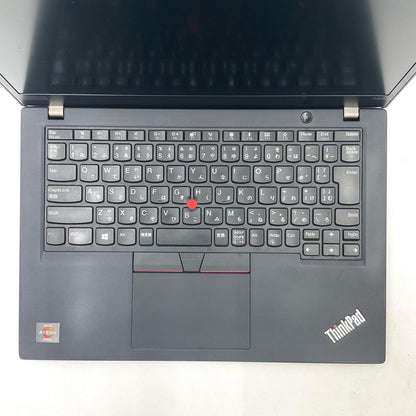 【全額返金保証】【最速発送】LENOVO ThinkPad X395 20NMS0EE00 RYZEN 5 PRO 3500U 2.1GHz 8GB SSD 256GB 動作確認済