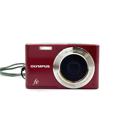 【全額返金保証】【最速発送】OLYMPUS コンパクトデジタルカメラ FE-4050 [レッド] 動作確認済