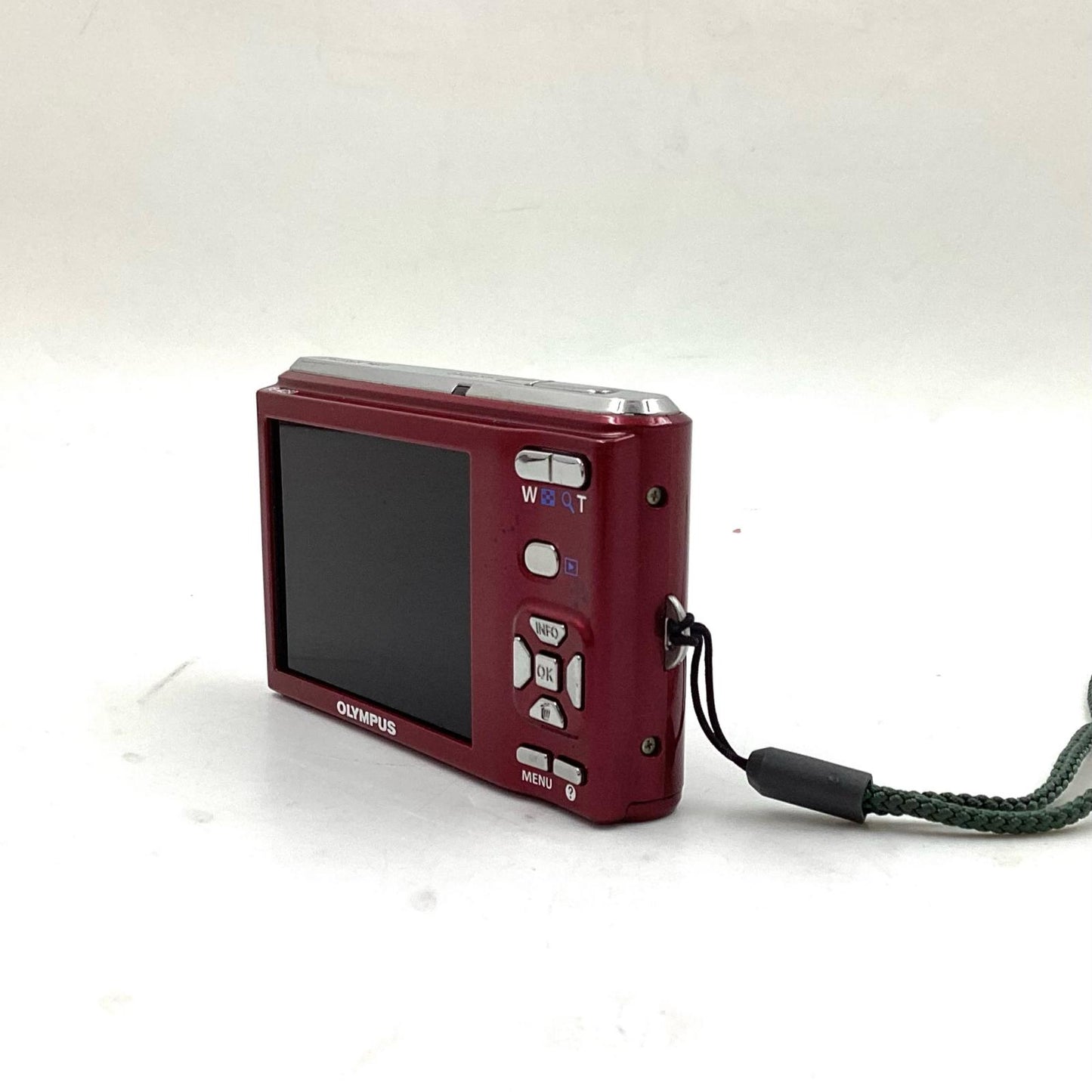 【全額返金保証】【最速発送】OLYMPUS コンパクトデジタルカメラ FE-4050 [レッド] 動作確認済