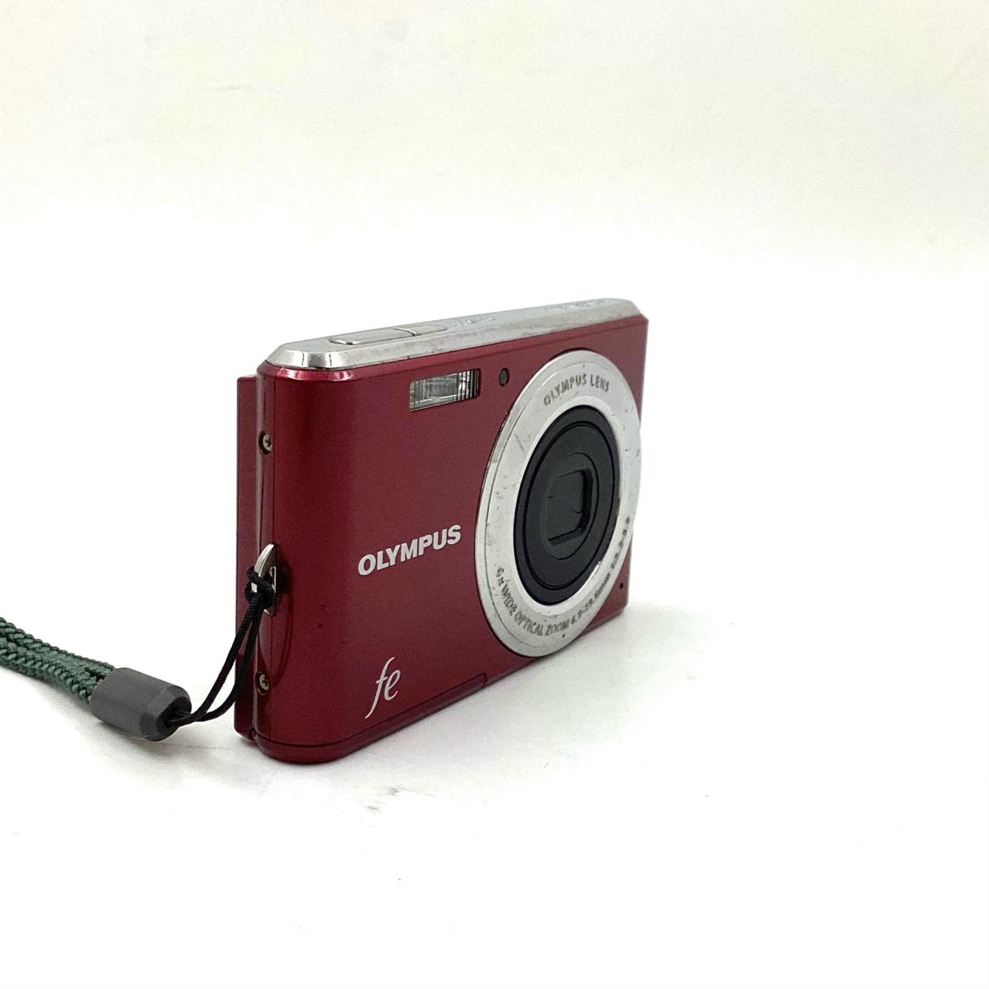 【全額返金保証】【最速発送】OLYMPUS コンパクトデジタルカメラ FE-4050 [レッド] 動作確認済