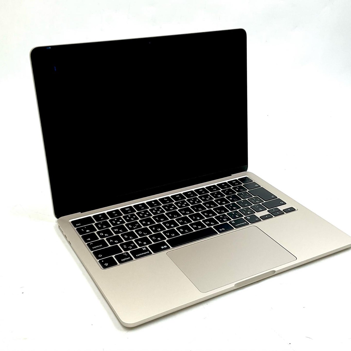 【全額返金保証】【最速発送】Apple MacBook Air 13.6インチ 2022 Apple M2 8GB 256GB スターライト 100% 美品 動作確認済