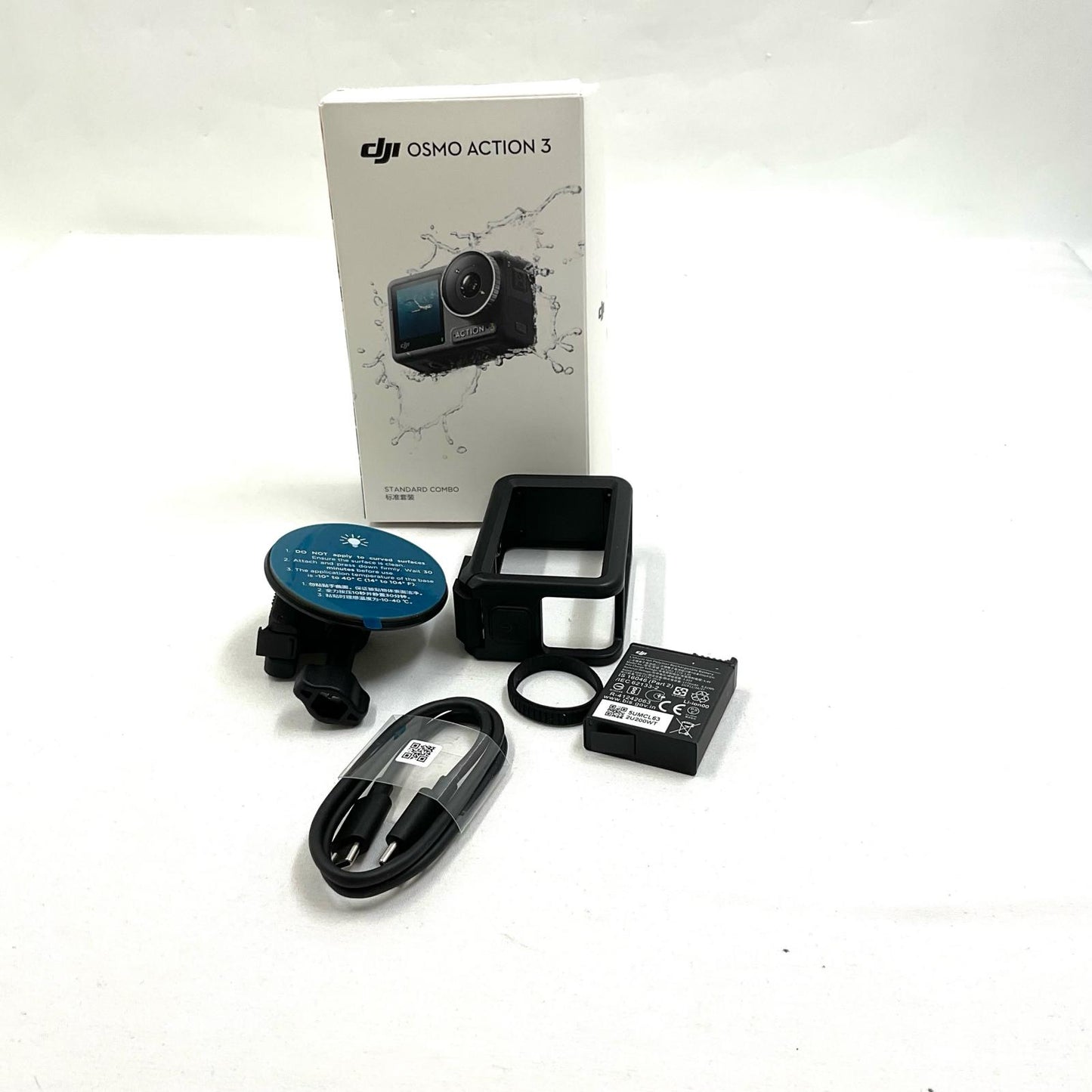 【全額返金保証】【最速発送】DJI OSMO ACTION 3 スタンダードコンボ 美品 動作確認済