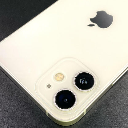 【最速発送】Apple iPhone iPhone 12 mini 256GB ホワイト au SIMフリー 白ロム【難有】 76%
