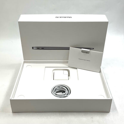 【全額返金保証】【最速発送】Apple MacBook Air 13.3インチ 2020 Apple M1 16GB 512GB スペースグレイ 90.5% 美品 動作確認済