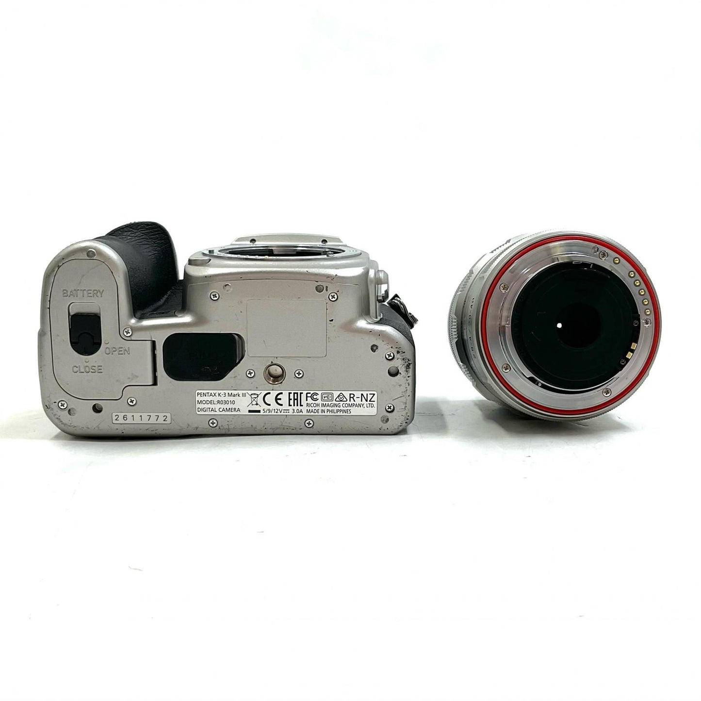 【最速発送】PENTAX デジタル一眼 K-3 Mark III 20-40 Limitedレンズキット シルバー【難有】