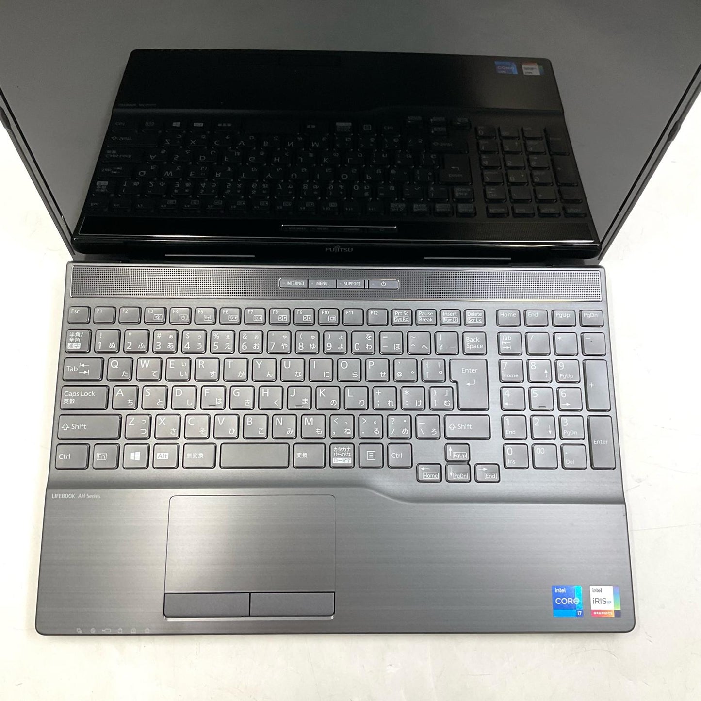 【全額返金保証】【最速発送】FUJITSU LIFEBOOK AH77/E3 FMVA77E3BC 11th Gen Intel(R) Core(TM) i7-1165G7 @ 2.80GHz 16GB M.2 SSD 1TB 91.2% 美品 動作確認済