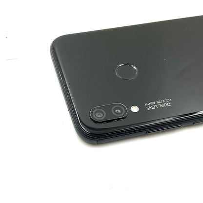 【全額返金保証】【最速発送】Huawei P 20 lite 32GB ミッドナイトブラック au ANE-LX2J 白ロム 動作確認済