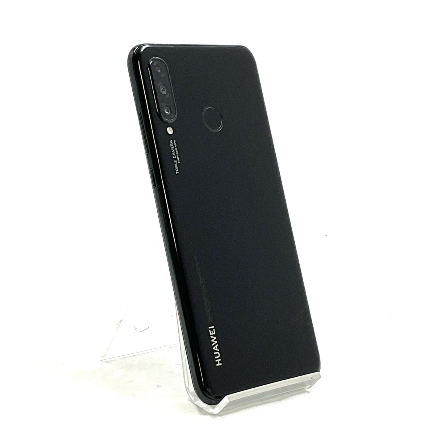 【全額返金保証】【最速発送】Huawei P 30 lite 64GB ミッドナイトブラック Softbank MAR-LX2J 白ロム 動作確認済