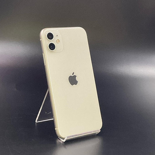 【全額返金保証】【最速発送】Apple iPhone iPhone 11 128GB ホワイト SIMフリー 白ロム 動作確認済 72%