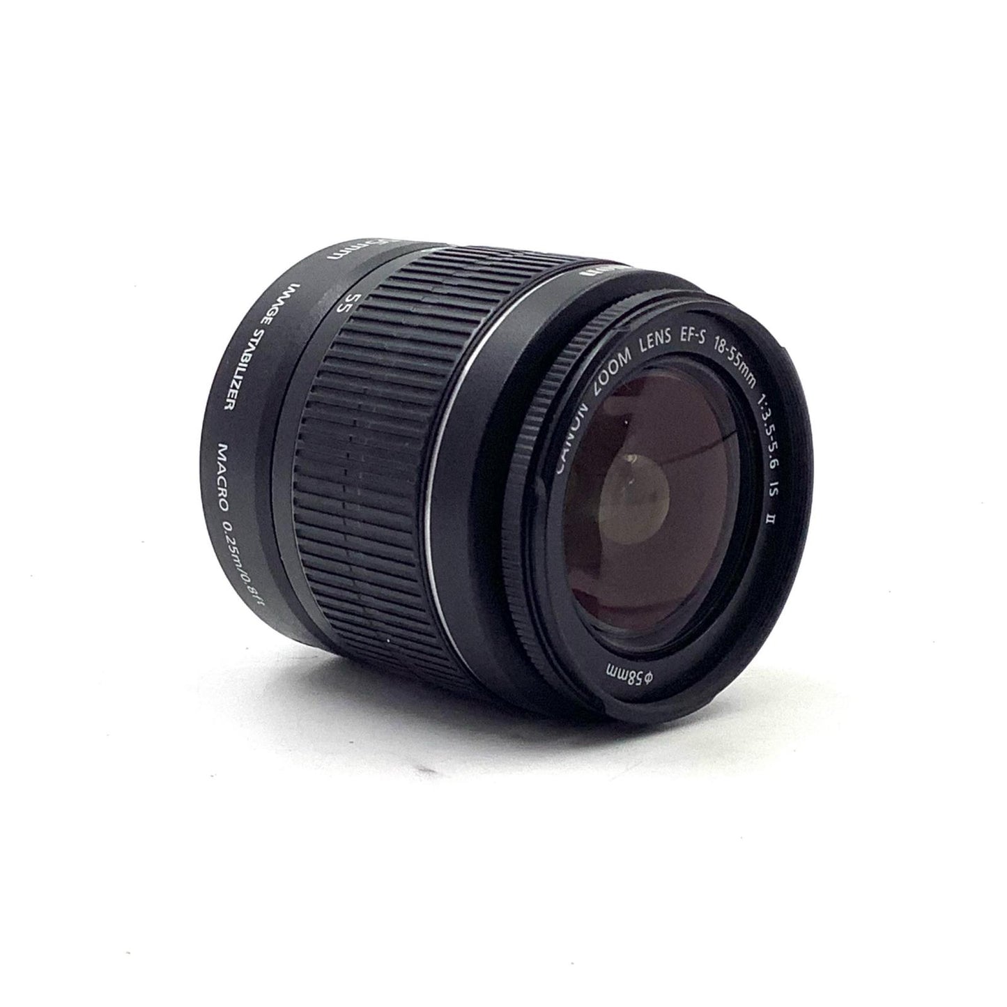 【全額返金保証】【最速発送】Canon EF-S 18-55mm F3.5-5.6 IS II 美品 動作確認済