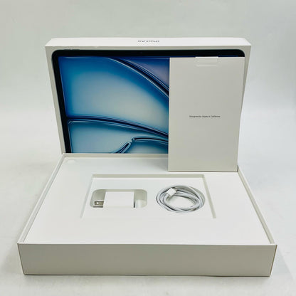 【全額返金保証】【最速発送】Apple iPad Air M2 13インチ 128GB ブルー Wi-Fi 美品 動作確認済