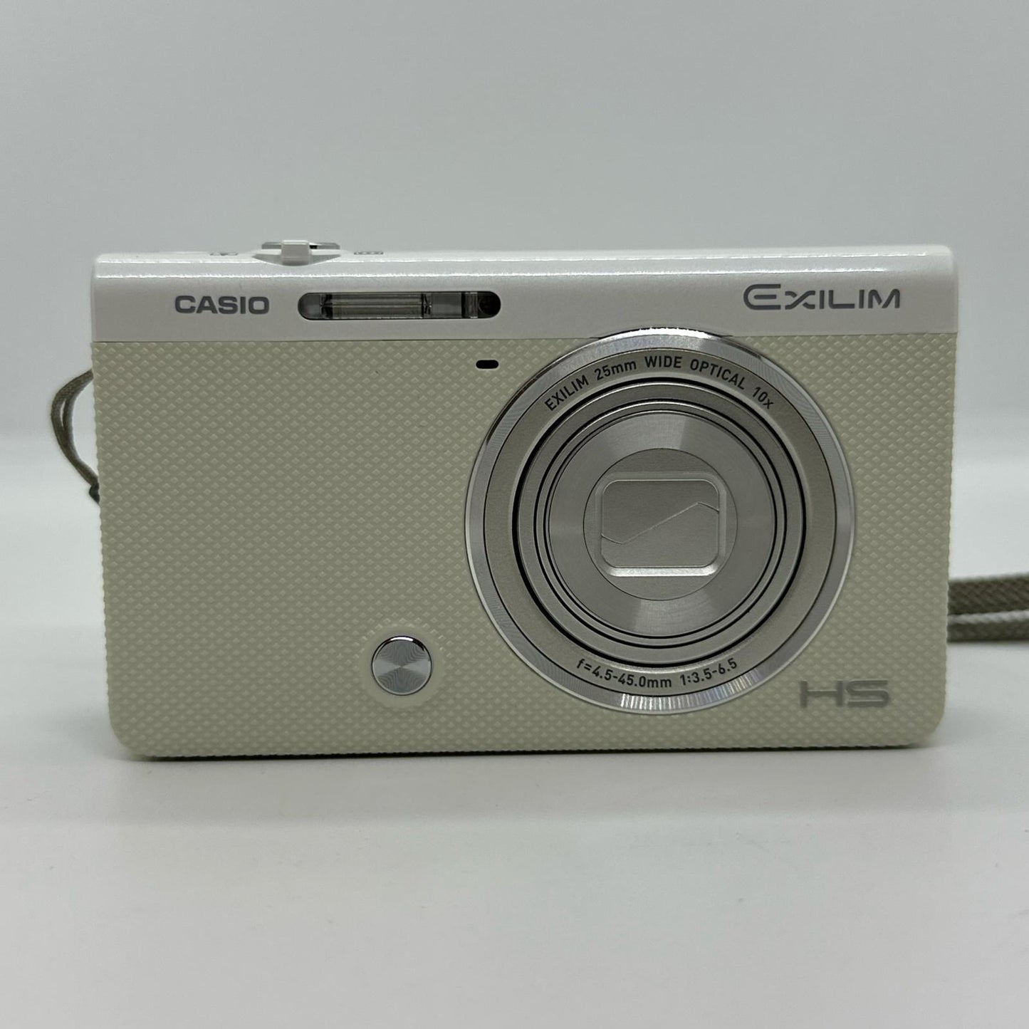 【全額返金保証】【最速発送】 コンパクトデジタルカメラ CASIO EXILIM EX-ZR50 ホワイト 美品 動作確認済
