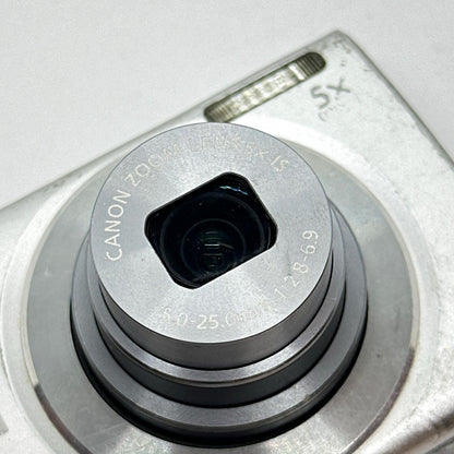 【全額返金保証】【最速発送】Canon コンパクトデジタルカメラ PowerShot A3500 IS シルバー 動作確認済
