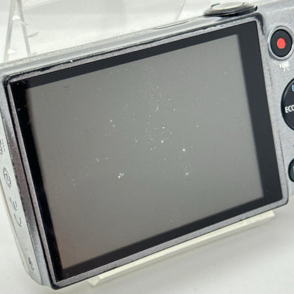 【全額返金保証】【最速発送】Canon コンパクトデジタルカメラ PowerShot A3500 IS シルバー 動作確認済