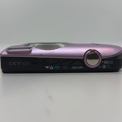 【全額返金保証】【最速発送】Canon コンパクトデジタルカメラ IXY 10S ピンク 美品 動作確認済