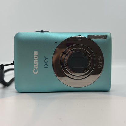 【全額返金保証】【最速発送】Canon コンパクトデジタルカメラ IXY 200F グリーン 動作確認済