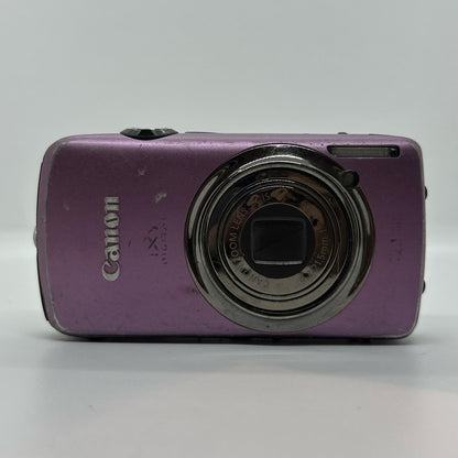 【全額返金保証】【最速発送】Canon コンパクトデジタルカメラ IXY DIGITAL 930 IS パープル 動作確認済
