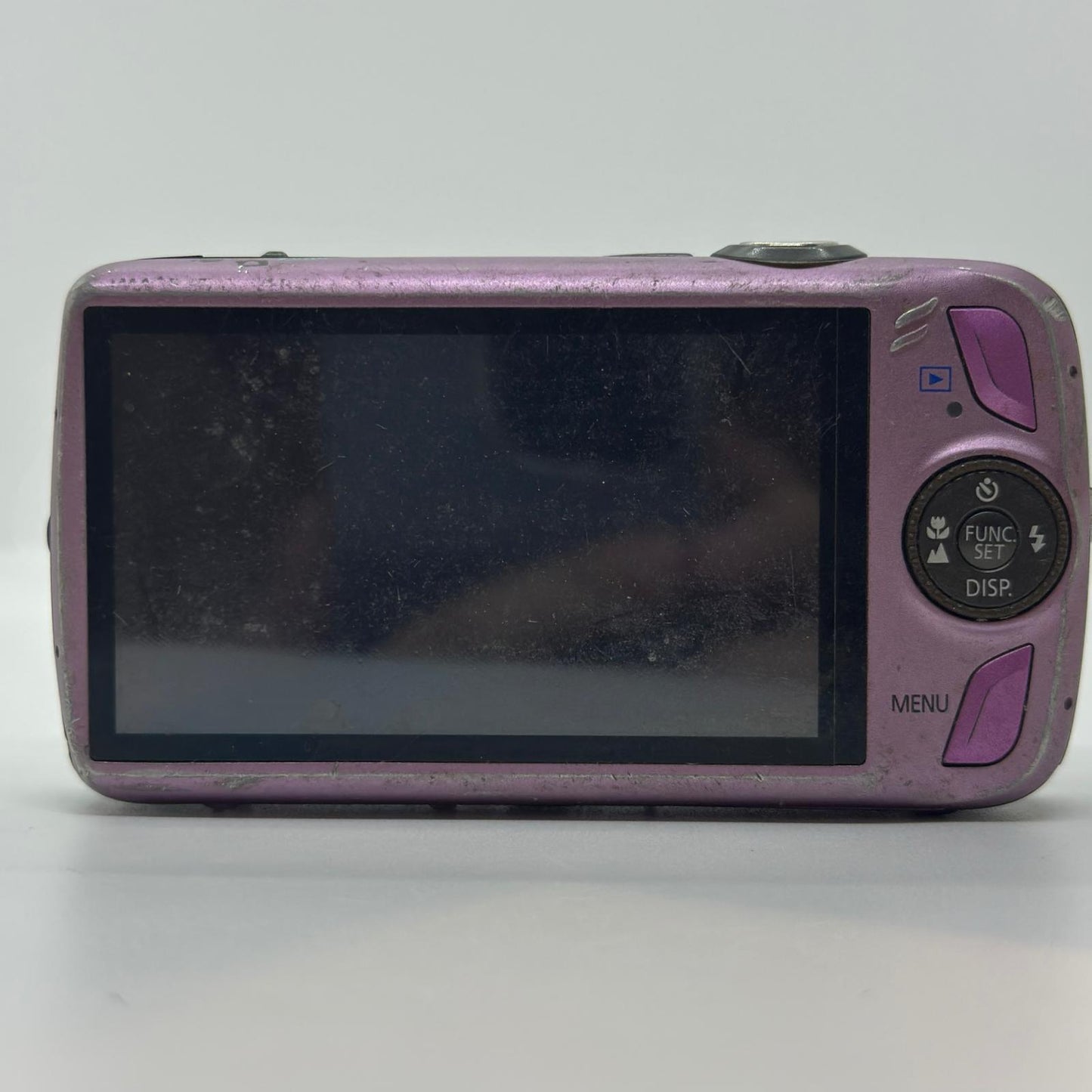 【全額返金保証】【最速発送】Canon コンパクトデジタルカメラ IXY DIGITAL 930 IS パープル 動作確認済