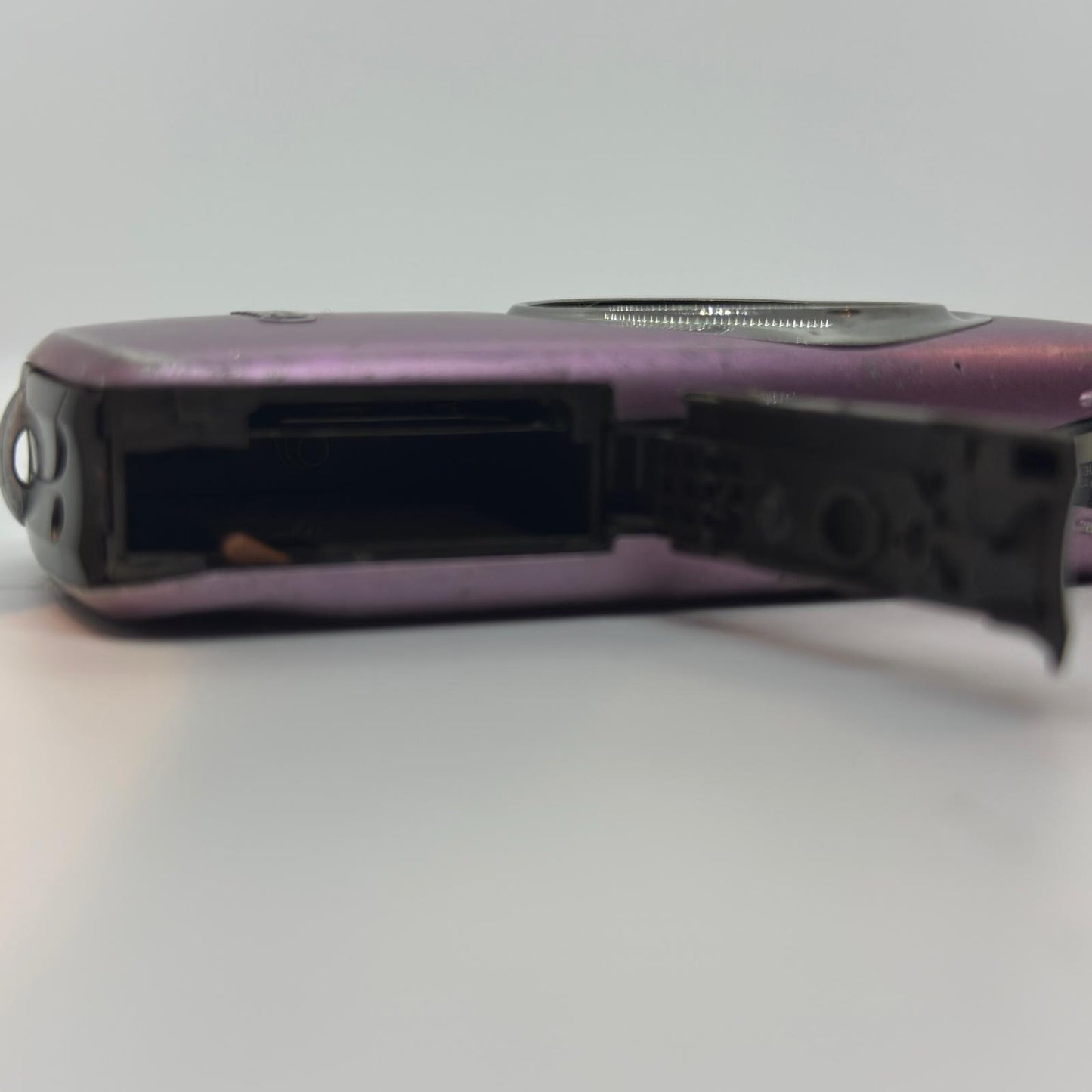 【全額返金保証】【最速発送】Canon コンパクトデジタルカメラ IXY DIGITAL 930 IS パープル 動作確認済