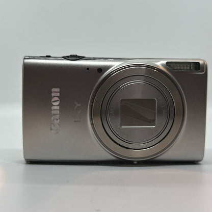 【全額返金保証】【最速発送】Canon コンパクトデジタルカメラ IXY 650 シルバー 美品 動作確認済