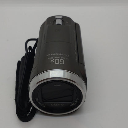 【全額返金保証】【最速発送】Sony コンパクトデジタルカメラ HANDYCAM HDR-CX680 ブラウン 美品 動作確認済