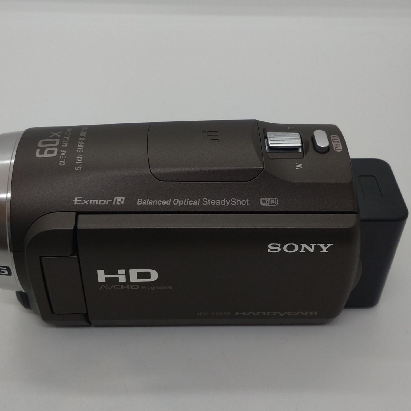 【全額返金保証】【最速発送】Sony コンパクトデジタルカメラ HANDYCAM HDR-CX680 ブラウン 美品 動作確認済