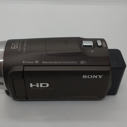 【全額返金保証】【最速発送】Sony コンパクトデジタルカメラ HANDYCAM HDR-CX680 ブラウン 美品 動作確認済