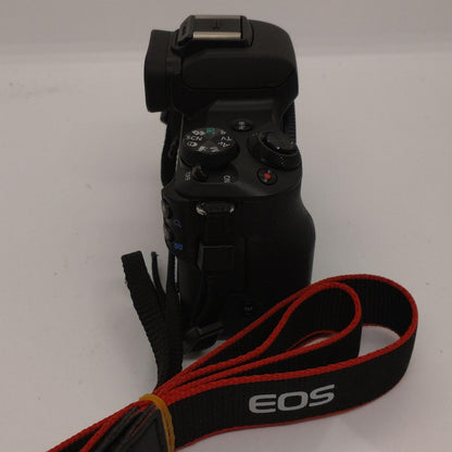 【全額返金保証】【最速発送】Canon デジタル一眼 EOS Kiss M ボディ ブラック 動作確認済