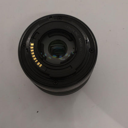 【全額返金保証】【最速発送】Canon EF-M 15-45mm F3.5-6.3 IS STM 美品 動作確認済