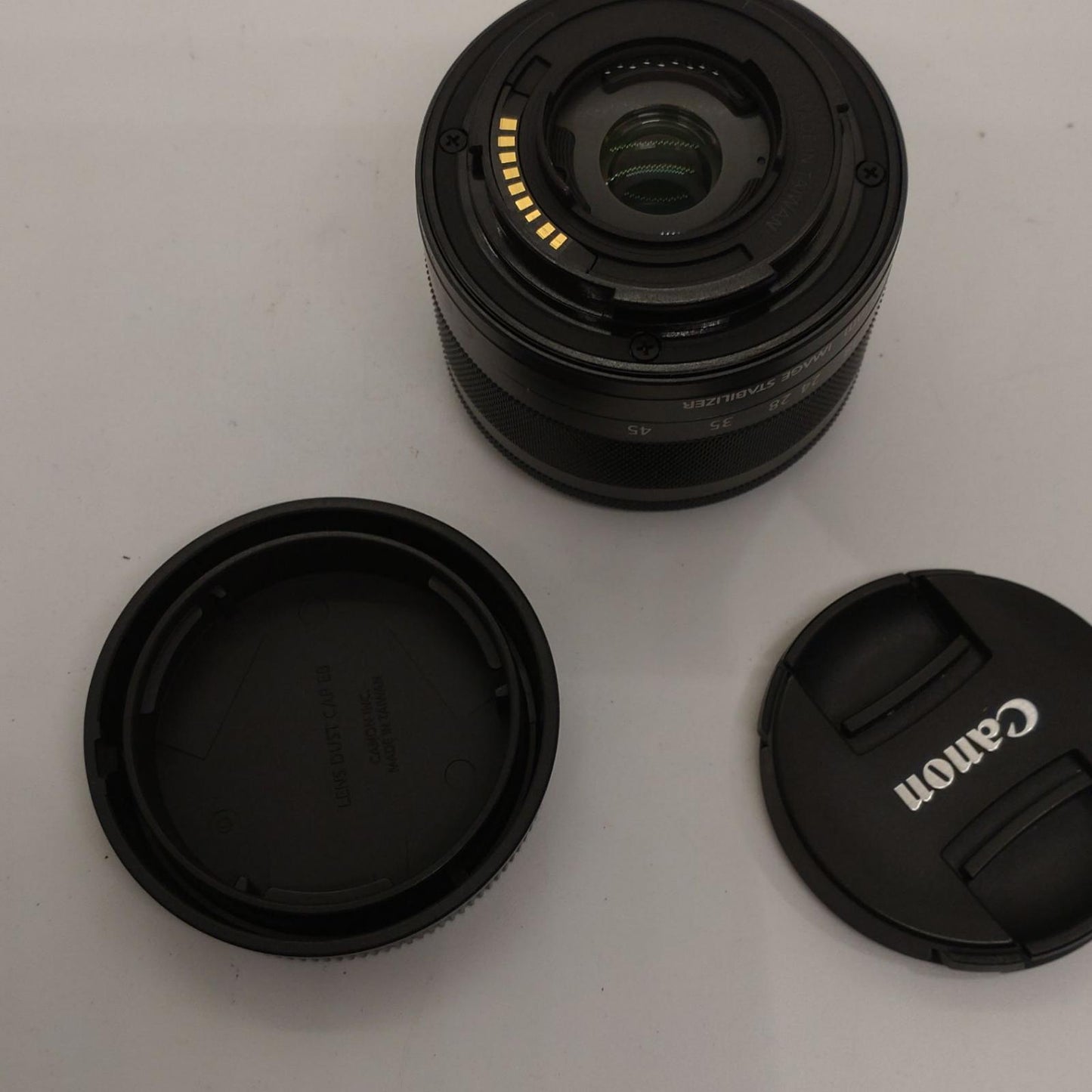 【全額返金保証】【最速発送】Canon EF-M 15-45mm F3.5-6.3 IS STM 美品 動作確認済